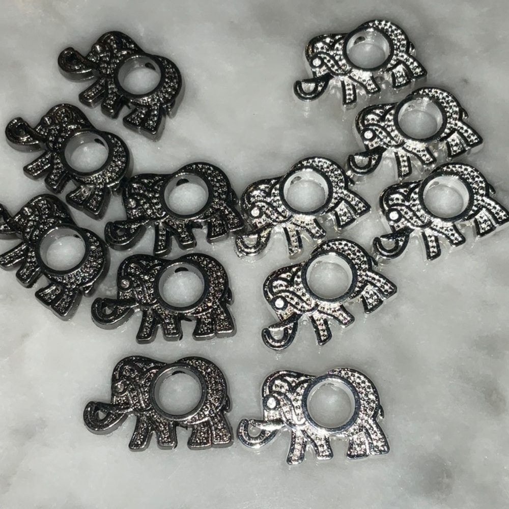 Findings: Elephant Bead Frames (6)